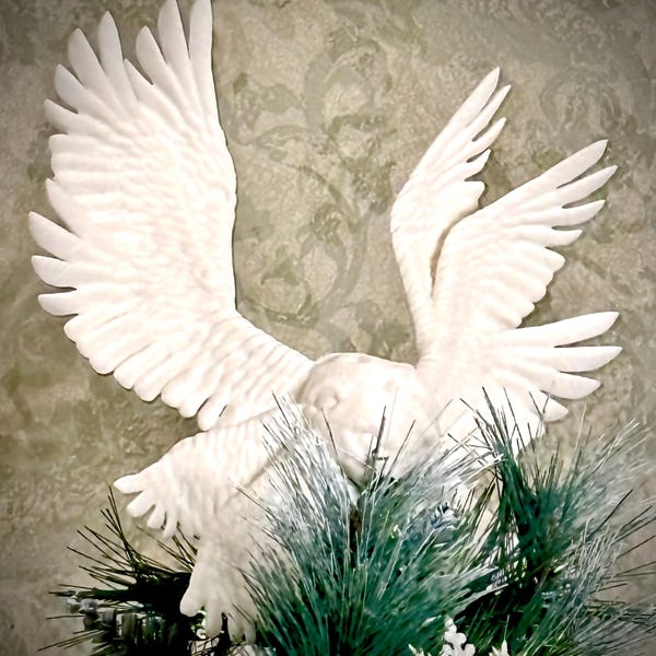 Biblically Accurate Angel Tree Topper 260mm (10.5 Inches) Wide Wingspan ...