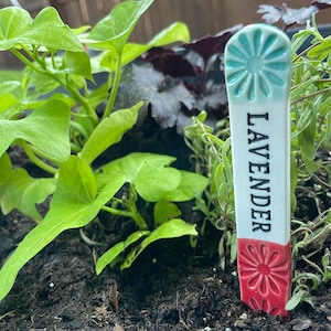 2pcs,Herb Marker, Herb Tag, Garden Label, Garden Stake, Plant Gift, Garden Marker