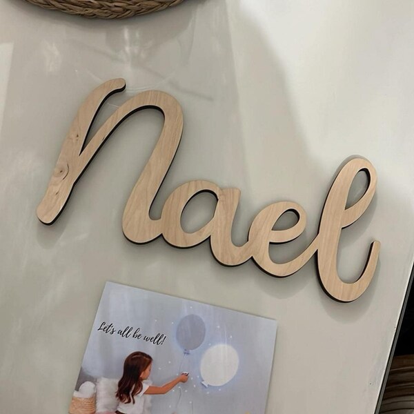 Growth Chart Board, Giraffe Growth Chart Engraved Wood Ruler, Boys Room