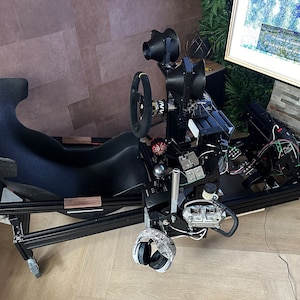 wind + vibration simulator for simracing