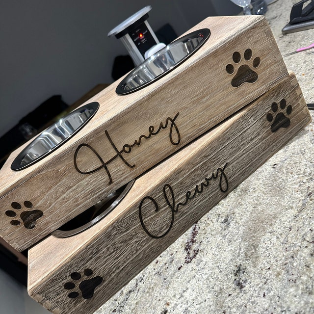 Chewy dog bowl stand hotsell