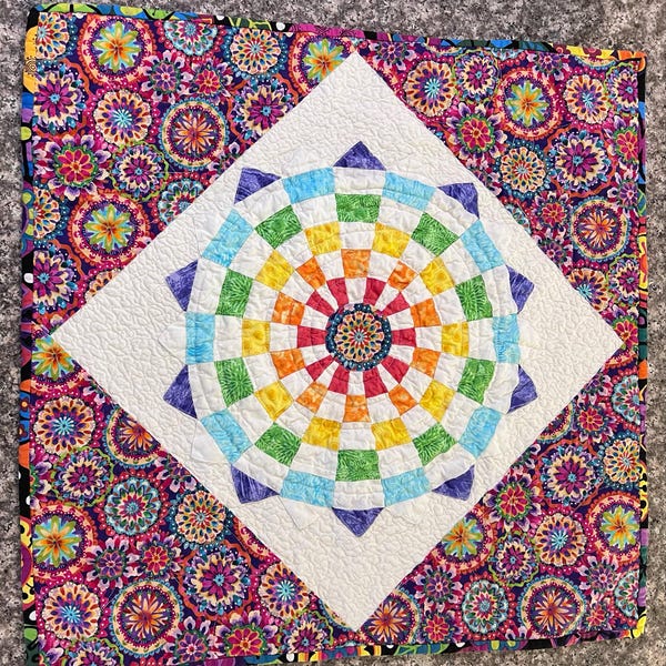 Vortex Quilt Kit Modern Vortex Quilt PATTERN & Variations - Etsy
