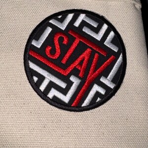 STAY Embroidered Patch, Stray Kids, SKZ, Miroh, Kpop, Stay, Clé 1