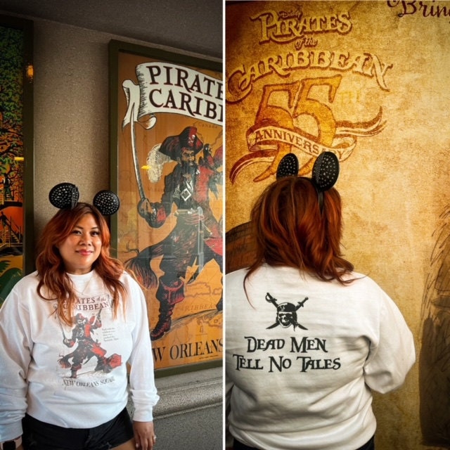 Disney Sweatshirt | Pirates of the Caribbean | Original Ride