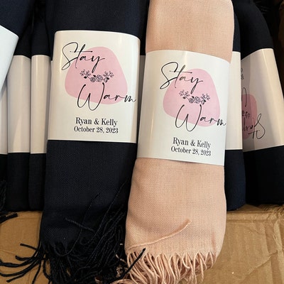 pale pink pashmina shawl