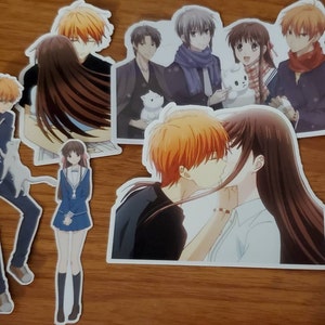 Fruits Basket Kyo and Tohru Sticker kiss and hug Season 3 Holo -   Portugal