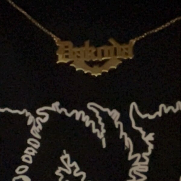 Personalized Arabic Name Necklace Gold Dainty Arabic Necklace Arabic personalized-arabic-name-necklace-gold-dainty-arabic-necklace-arabic