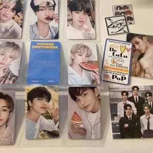 ATEEZ Summer Photobook 2022 KQ Store Photocards - Etsy Australia