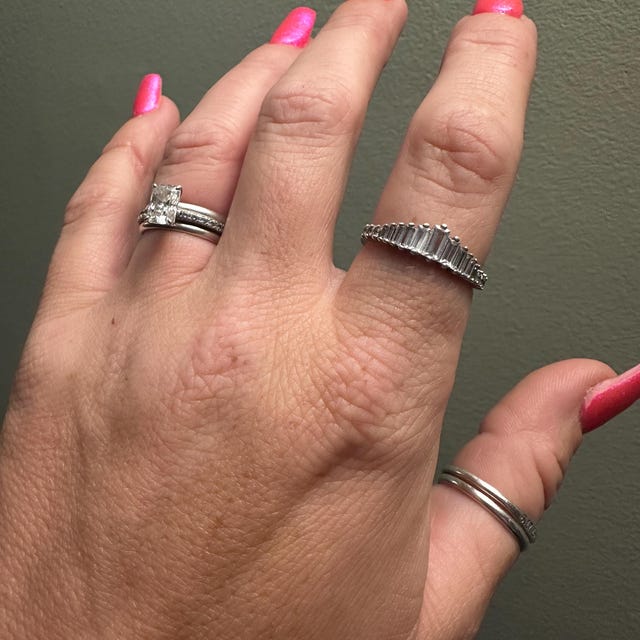 Art Deco Diamond Ring by Caitlyn Minimalist • Vintage Style