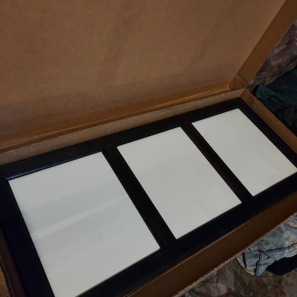 8 X 10 Triple Window Picture Frame - Etsy