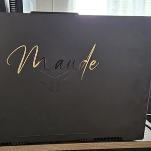 Maude added a photo of their purchase