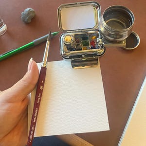 Taschbares Aquarellset, Taschbare Aquarellset,Farbpalette Für Tragbares