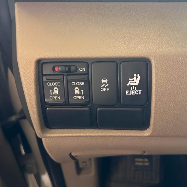 Eject Button Decal | Blank Button Sticker for Car - Etsy