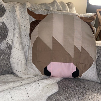 Highland Cow Quilt Block Pattern Animal PDF includes Instructions for 6 ...