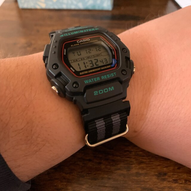 時計 CASIO DW-290 CASIO カシオ 【生産完了】<bc>DW-290-1 メンズ 腕時計 20気圧