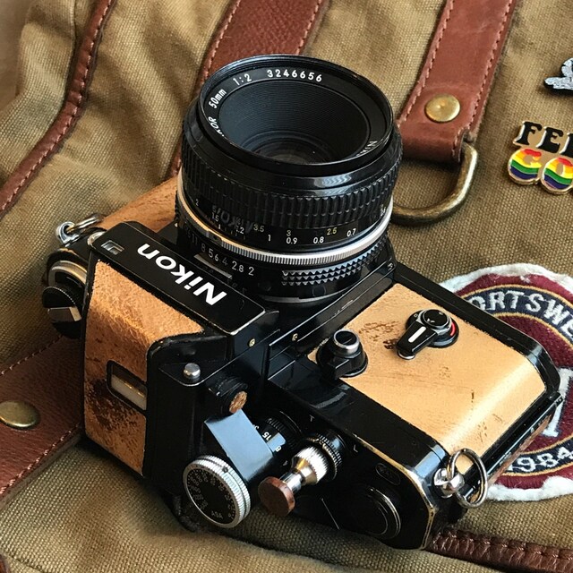 Nikon F アイレベルファインダー付きカメラカバー - 本革 - Etsy 日本