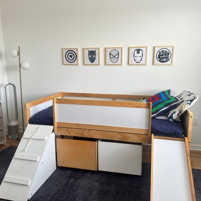 Superhero Nursery Print Boys Bedroom Decor Superheroes Wall - Etsy