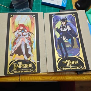 Hololive En Justice Tarot Inspired Foil Art Print - Etsy