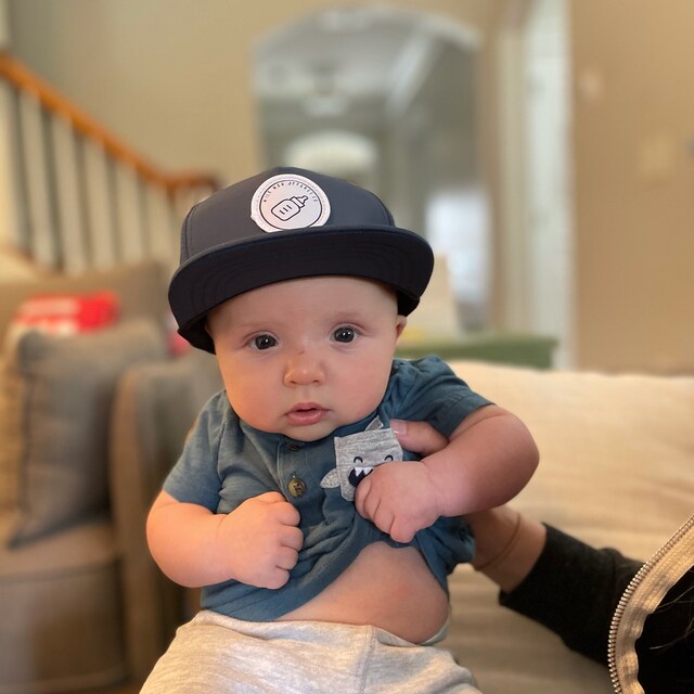 Baby snapback best sale hat
