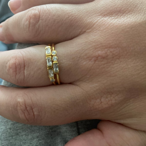 Initial Morse Code Ring by Caitlyn Minimalist • Diamond Ring With ...