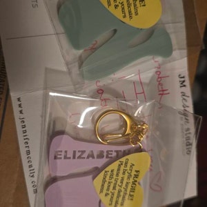 Elizabeth added a photo of their purchase