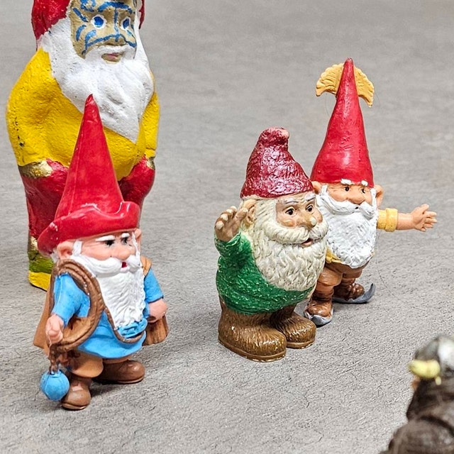 David the Gnome Figures - Brb Startoys - Rien Poortvliet - Pvc