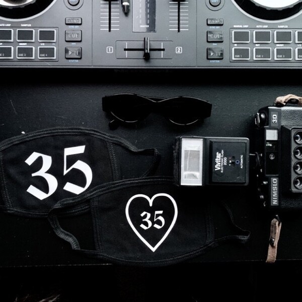 Custom Face Mask - Rave, Edm, Club, House, Music - Etsy