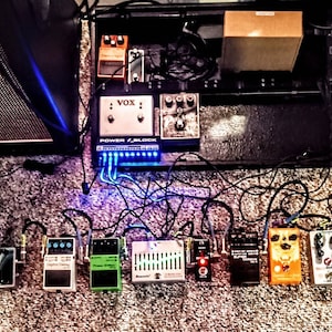 Pedal Ambient Guitarra Caline CP-507 Mariana - 7 Modos De Reverb Modulada, True Bypass, Alimentación 9V Pedal De Reverberación