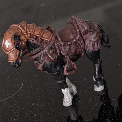 Horse Miniature for Dungeons and Dragons - Etsy