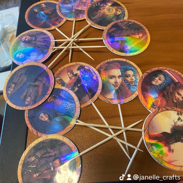 INSTANT Wicked Cupcake Toppers | Instant DIGITAL Download | Different ...