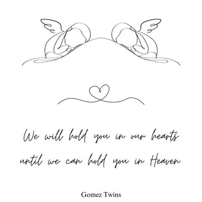 Miscarriage Memorial Printable / Angel Baby Keepsake / Pregnancy Loss ...