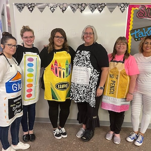 Group Halloween Costumes for Teachers Aprons for Teachers - Etsy