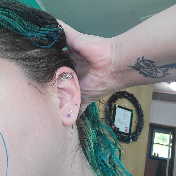 Septum Horseshoe Septum Ring Nose Ring Body Jewelry Sterling Silver