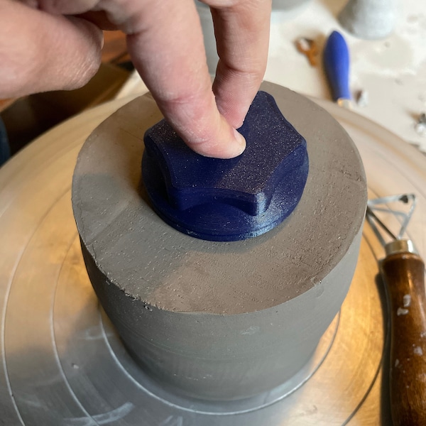 Spinner Trimming Tool (spinner, Clay, Ceramic, Disc) Pottery Tool for ...