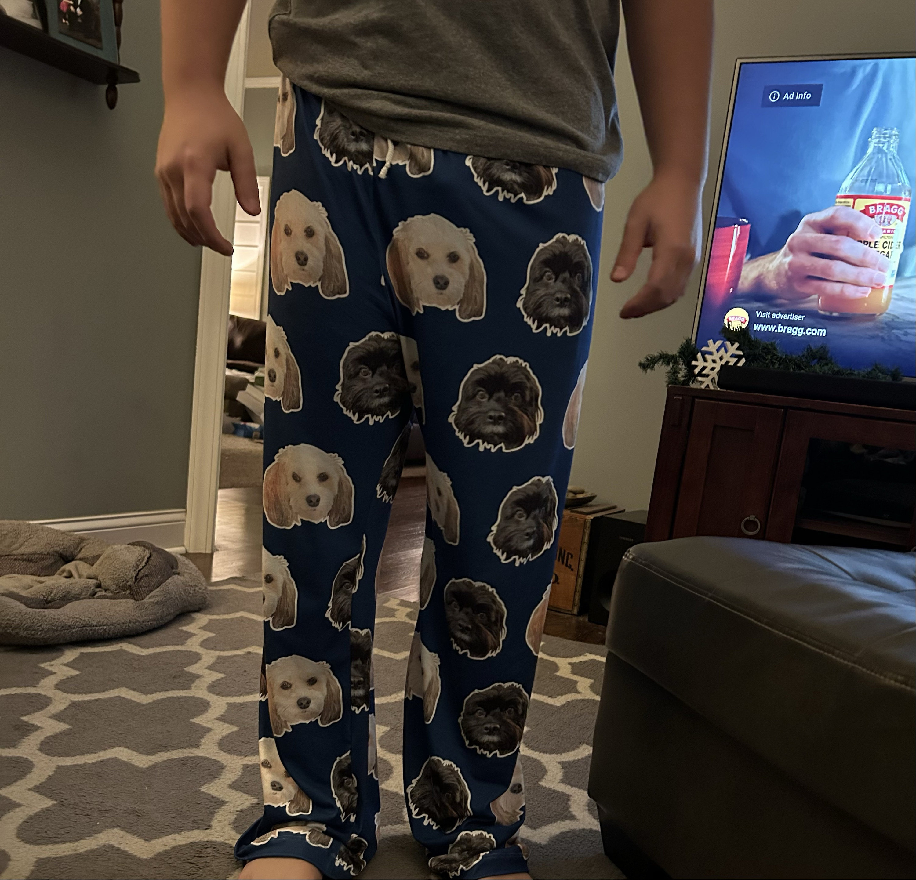 Personalized Pajama Pants with Your Face, Couples Pajamas, Custom Pants, Family Pajamas, Mens Pajamas, Women's Pajamas, Custom Gifts.