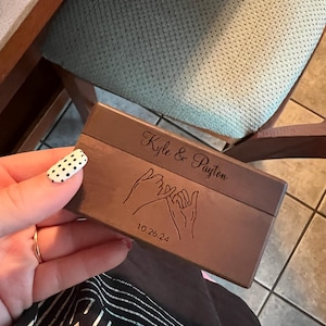 Payton added a photo of their purchase