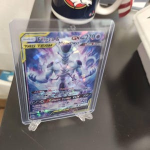 ミュウツーとフリーザのタッグチームポケモンカード - Etsy 日本