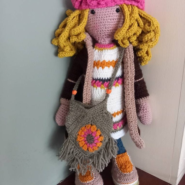 Crochet Pattern for Doll HENNI Pdf deutsch (Download Now) 