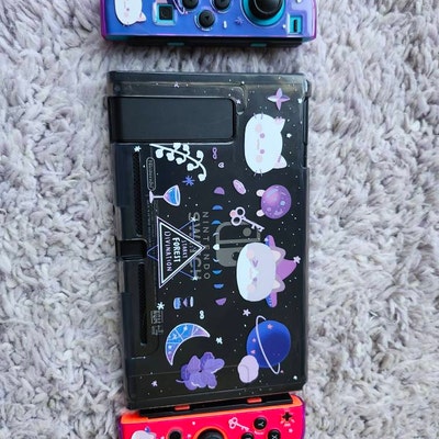 Starry Forest Leather Case for Nintendo Switch OLED, Cute PU Leather ...