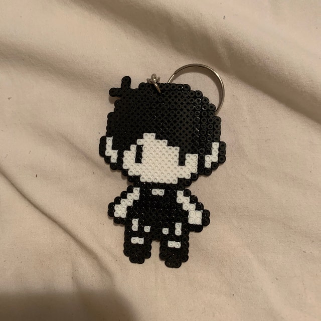 OMORI Game Keychain Magnet Ornament Pin Sprite Perler 