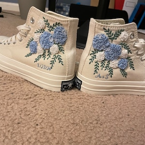 embroidered shoes wedding