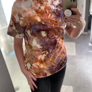 reverse tie dye long sleeve