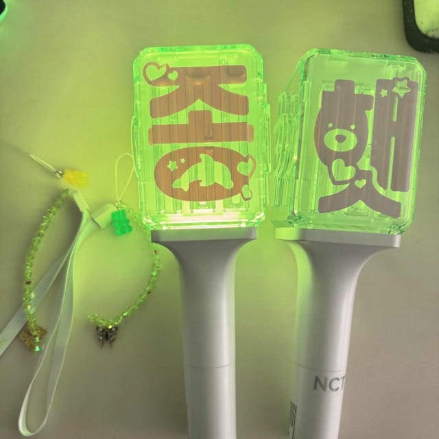 NCT DREAM K-pop Animal Hangul Lightstick Neobong Vinyl Decal