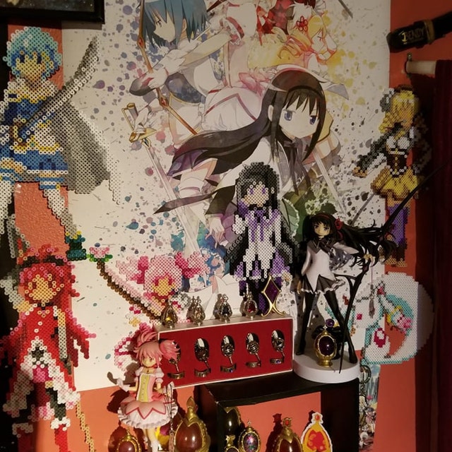 Mami Tomoe // Madoka Magica // Perler Bead Art - Etsy