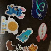 Sully Window Sticker Sully With Mike Plushie Transparent Disney Laptop Stickers/ Monsters ...
