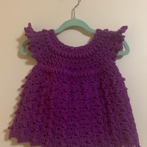 Crochet Dress PATTERN Like a Pink Cloud Dress sizes up to 8 - Etsy