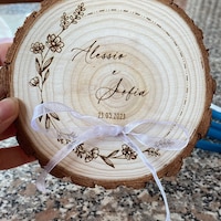 Cartello Di Benvenuto Matrimonio Personalizzato Con Foto E Nome - Pannello In Schiuma Rigida 60x40 Cm, Design Eucalipto, Made In Germany