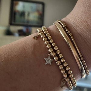 Purpose Gold 4mm Bracelet main image 0