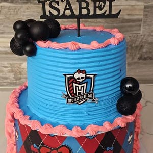 Topper per torta di compleanno di 18 anni, qualsiasi età Nome ...