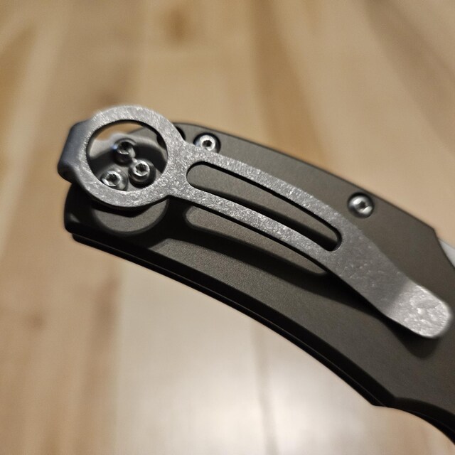 Cold Steel Lawman/recon1 Split Tail Design Titanium Pocket Clip - Etsy